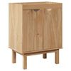 vidaXL Mobile da Bagno OTTA 59x40x80 cm in Legno Massello di Pino