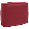 vidaXL Cuscino Rosso Vino 50 x 40 x 12 cm Tessuto Oxford