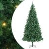 vidaXL Albero di Natale artificiale con 300 LED Verde 300 cm