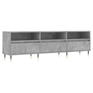 vidaXL Mobile TV Grigio Cemento 150x30x44,5 cm Legno Multistrato