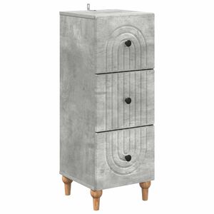 vidaXL Mobile con Cassetti 33 x 34,5 x 90 cm Legno ingegnerizzato