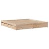 vidaXL Letto senza Materasso 180x200 cm in Legno Massello di Pino