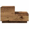 vidaXL Armadio da Notte con cassetto Legno vecchio 70 x 36 x 40,5 cm