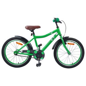 vidaXL Bicicletta per Bambini 18 Pollici per bambini dai 5 ai 7 anni