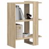 vidaXL Libreria Rovere Sonoma 52 x 25 x 71,5 cm Legno multistrato