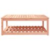vidaXL Tavolo da Giardino 121x82,5x45 cm in Legno Massello di Douglas