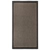 vidaXL Tappeto da Esterni a Tessitura Piatta 80x150 cm Marrone Scuro