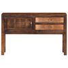 vidaXL Credenza 118x30x75 cm in Legno Massello di Mango
