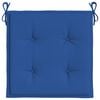 vidaXL Cuscini per Sedia 6 pz Blu Reale 40x40x4 cm in Tessuto Oxford