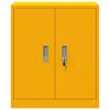 vidaXL Armadio Giallo senape 60 x 40 x 70 cm Acciaio laminato a freddo