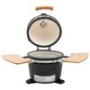 Kamado Griglia Barbecue Affumicatore in Ceramica 33 cm