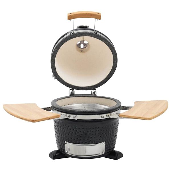 Kamado Griglia Barbecue Affumicatore in Ceramica 33 cm