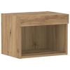 vidaXL Set mobile TV 40 x 30 x 30 cm Rovere artigianale