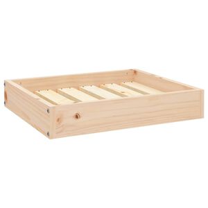 vidaXL Cuccia per Cani 51,5x44x9 cm in Legno Massello di Pino