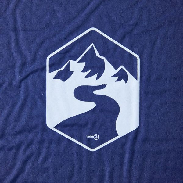 vidaXL Materasso Campeggio Autogonfiabile Cuscini 1 Persona Blu Marino