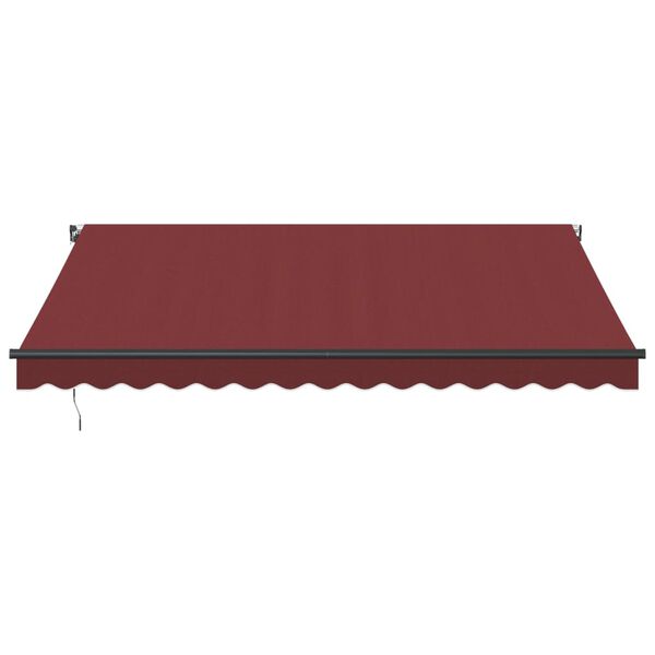 vidaXL Tenda da Sole Retrattile Manuale Bord&ograve; 400x350 cm