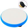 vidaXL Tappetino Ginnastica Gonfiabile con Pompa 100x100x15cm PVC Blu