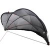 vidaXL Dome Piscina 405 x 405 x 192 cm Nero
