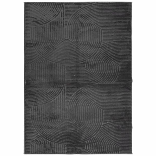 vidaXL Tappeto IZA a Pelo Corto Aspetto Scandinavo antracite 240x340cm