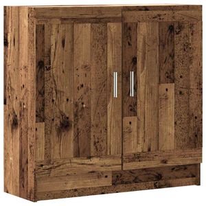 vidaXL Libreria Legno Antico 82,5x30,5x80 cm in Truciolato