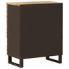 vidaXL Credenza con Ripostiglio Marrone 60 x 33 x 75 cm
