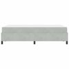 vidaXL Struttura del letto Grigio chiaro 120 x 200 cm Tessuto