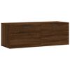 vidaXL Mobile a Parete Rovere Marrone 100x36,5x35 cm Legno Multistrato