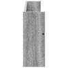 vidaXL Scaffale per riviste Grigio Sonoma 80 x 12 x 30 cm