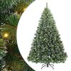 vidaXL Albero di Natale artificiale con 300 LED Verde 240 cm PE e PVC