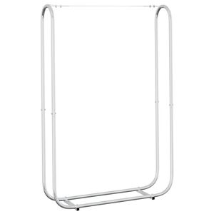 vidaXL Rastrelliera per Legna 100x25x150 cm in Acciaio Zincato