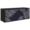 vidaXL Mobile TV da Parete DOKKUM 102 x 33 x 40 cm Rovere Nero