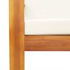 vidaXL Set Divano da Giardino 6 pz con Cuscini in Massello di Acacia