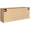 vidaXL Mobile da Bagno Legno Antico 100x25x40 cm in Truciolato