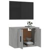 vidaXL Mobile Porta TV a Parete Grigio Sonoma 57x34,5x40 cm