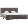 vidaXL Giroletto Grigio in Velluto 160x200 cm