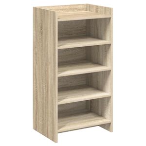 vidaXL Mobile per scarpe Rovere Sonoma 48 x 36 x 92 cm