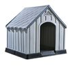 vidaXL Cuccia per Cani Grigia 92x87x91 cm in Plastica