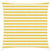vidaXL Telo Ombra Giallo e Bianco 2 x 2 m HDPE