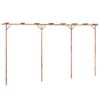 vidaXL Pergola in Bamb&ugrave; 385x40x205 cm