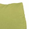 vidaXL Cuscino per Schiena Verde chiaro 45 x 20 x 35 cm Tessuto