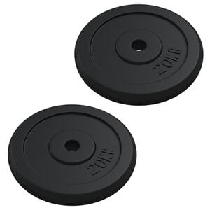 vidaXL Disco per Pesi 40 kg in Ghisa
