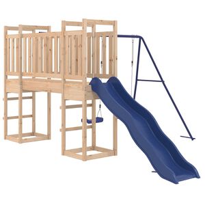 vidaXL Set da Gioco da Esterno in Legno Massello di Pino