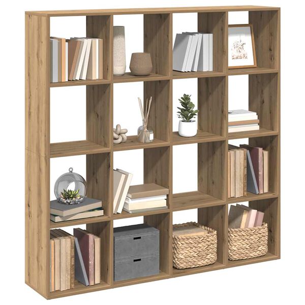 vidaXL Libreria Rovere Artigianale 102x29x143 cm in Legno Multistrato