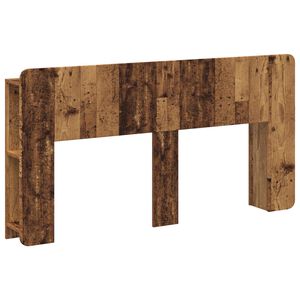 vidaXL Testata del letto Legno antico Legno ingegnerizzato