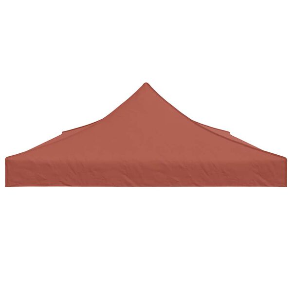 vidaXL Tetto per Tendone per Feste 6x3 m Terracotta 270 g/m²