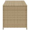 vidaXL Contenitore da Giardino Beige Misto 190L in Polyrattan