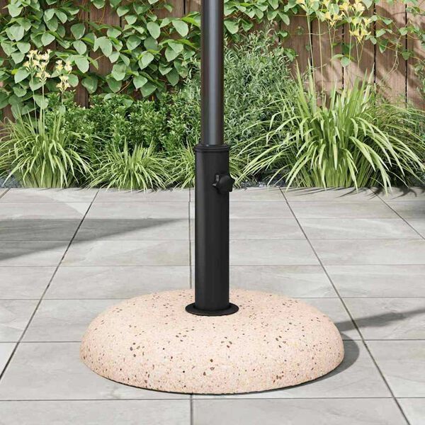 vidaXL Base per ombrellone Pietra Gialla 45 x 45 x 40 cm Calcestruzzo