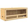 vidaXL Terrario Marrone 100 x 40 x 40 cm OSB