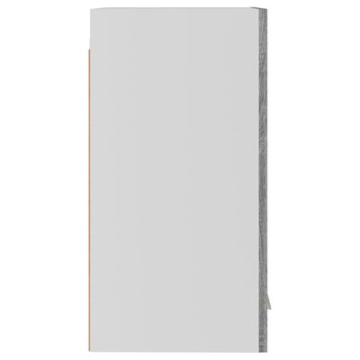 vidaXL Mobile Pensile Grigio Sonoma 29,5x31x60 cm in Legno Multistrato
