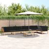vidaXL Set Divano Pallet da Giardino 6 pz con Cuscini Massello Acacia